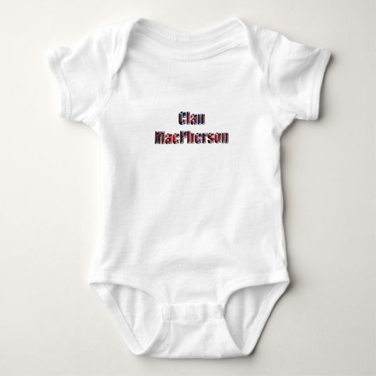Body Logo de Clan MacPherson Tartan, (Devant)