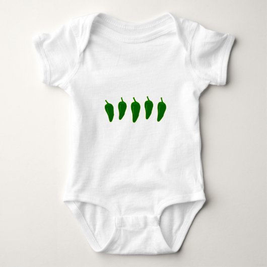 Body Logo de poivrons de Jalapeno (petit piment vert) (Devant)