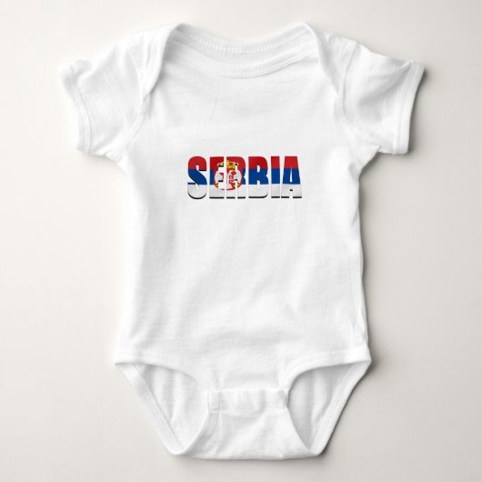 Body Logo de Srbija de drapeau de logo de la Serbie (Devant)