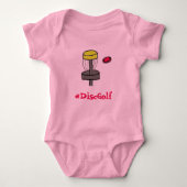 Body L'onsie de bébé de #DiscGolf (Devant)