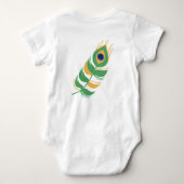 Body Lord Krishna jouant le design Flute (Dos)