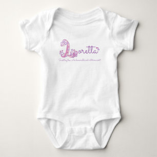 Body Loretta filles nom signification lettre L monogram