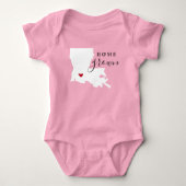 Body Louisiana Home Grown State Tee (Devant)