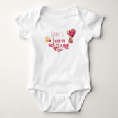 Body Love Bug Baby Bodysuit (Devant)