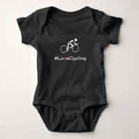 Love Cycling slogan cycliste bébé