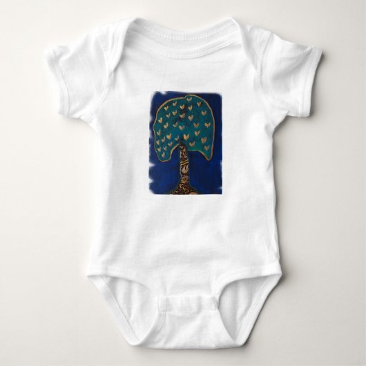 Body Love Tree Baby Jersey Bodysuit (Devant)