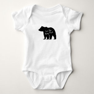 Body Love You Bear Woodland Baby Bodysuit