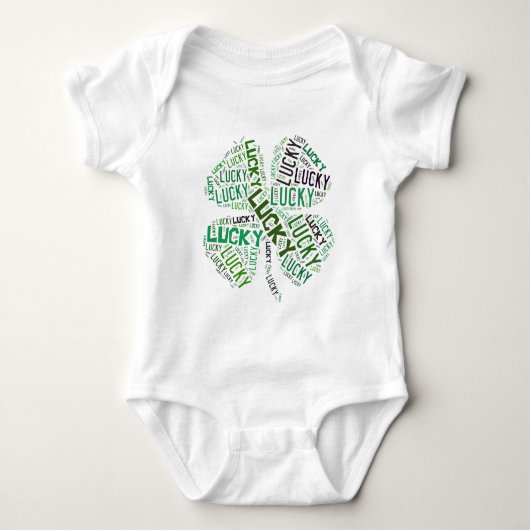 Body Lucky Clover Word Art (Devant)