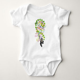 Body Lucky Leprechaun Avec Shamrocks