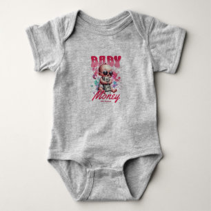 Body Luxe Bébé Argent Rose Ours - Hip Hop Roy