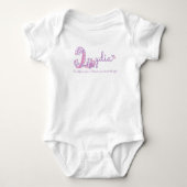 Body Lydia filles nom signification lettre L monogramme (Devant)