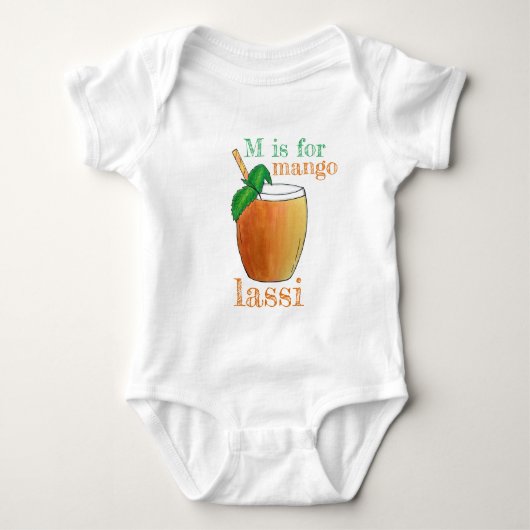 Body M est pour Mango Lassi nourriture indienne Yaourt  (Devant)