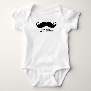 Body M. Mustache Hipster Motif