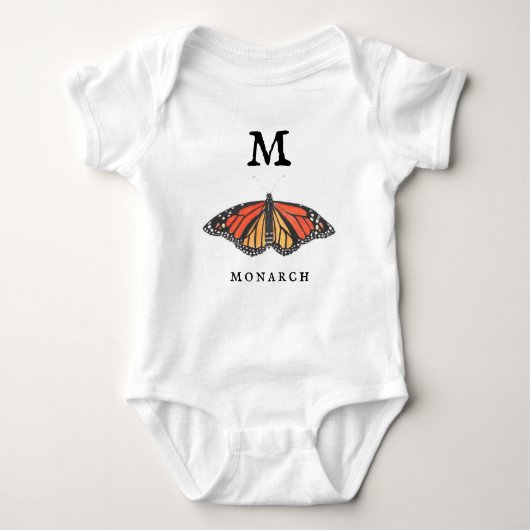 Body "M" pour le maillot de bébé Monarch et Ladybug (Devant)