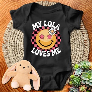 Body Ma Lola M'aime - Cadeau Mignon pour Petits-Enfants