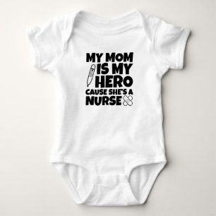 Body Ma mère est mon héros parce qu'elle est infirmière