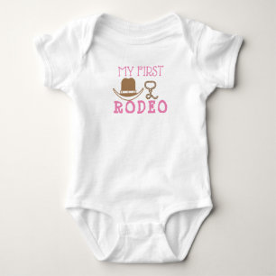 Body Ma première fille d'anniversaire de Rodéo Cowboy o