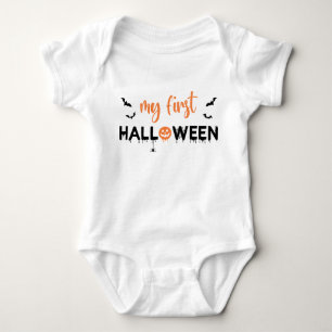 Body Ma première typographie effrayante Halloween noir