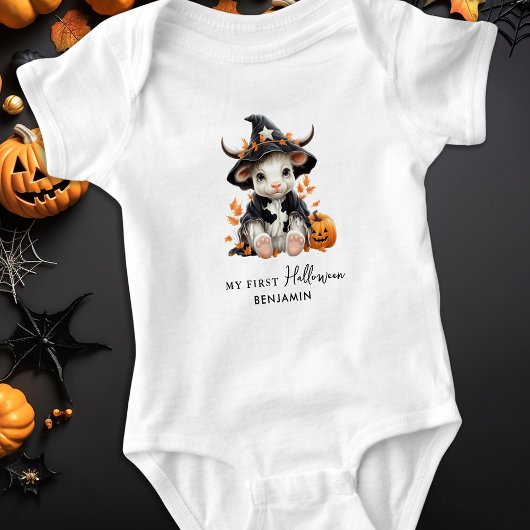 Body Ma première vache à sorcière personnalisée Hallowe