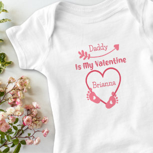 Body Ma Valentine est mignonne fille rose