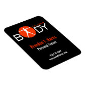 Body Madness Black Personal Trainer Flexi Magnets (Côté Droit)
