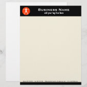 Body Madness Gym Fitness Coach Letterhead Custom Briefhoofd (Voorkant / Achterkant)