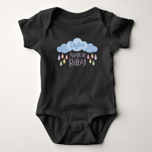 Body Magic Baby Pastel Rain & Cloud Nom personnalisé