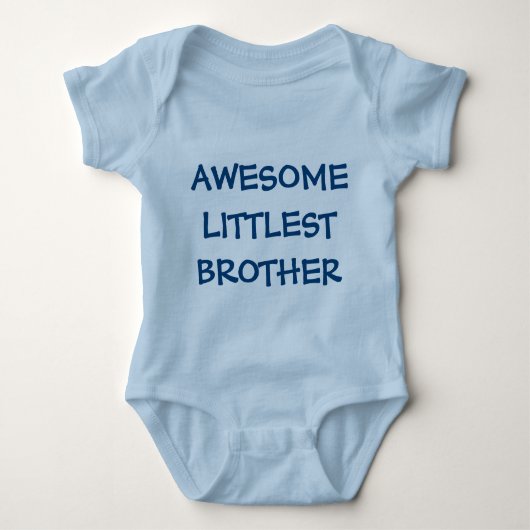 Body MAGNIFIQUE PETIT BROTHER Blue Baby Outfit (Devant)