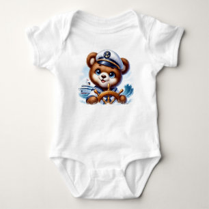 Body "maillots de bain pour enfants drôles d'aquarelle 