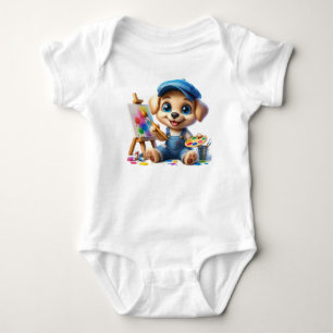 Body "maillots de bain pour enfants drôles d'aquarelle 