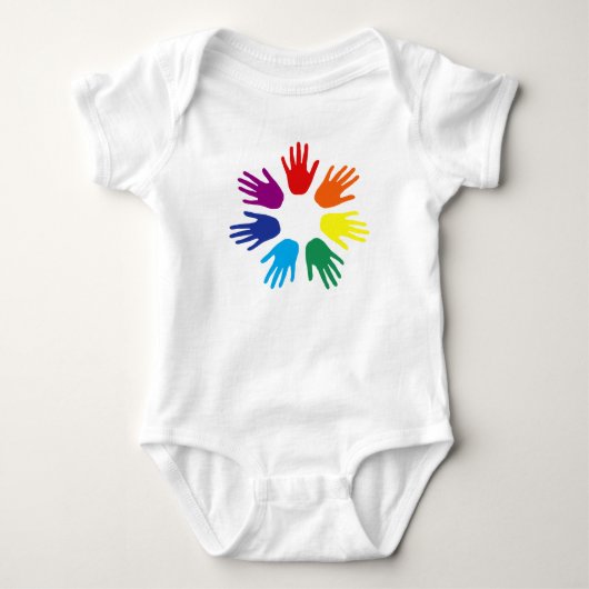 Body Main arc-en-ciel (Devant)