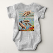 Body Main Painted by Number | Dolphins | (Dos)