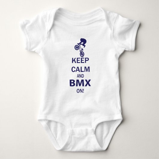 Body Maintenez le calme et BMX activé (Devant)
