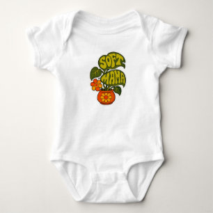 Body Maison Rétro Groovy "Soft Mama" Typographie Sti