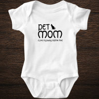 Maman Chaton Amour Personnalisé Fête des Mères Béb