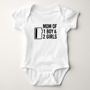 Body Maman de 1 garçon et 2 filles