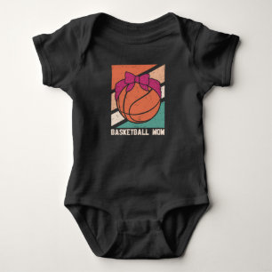 Body MAMAN de basket   Beau design de basketball