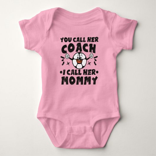 Body Maman entraîneur de foot | Foot mignon (Devant)