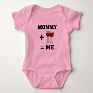 Body Maman et le vin me valent t-shirt bébé
