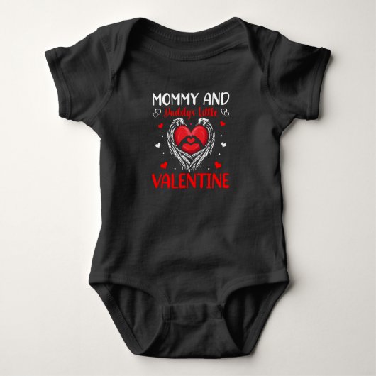 Body Maman et papa Little Valentine | Saint Valentin (Devant)