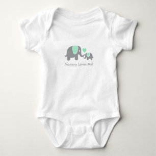 Body Maman m'aime les éléphants