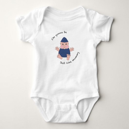 Body Maman pilote (Devant)
