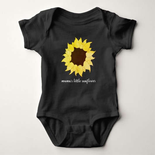 Body Mamas Petit Tournesol Dit Fleur Jaune Brown (Devant)