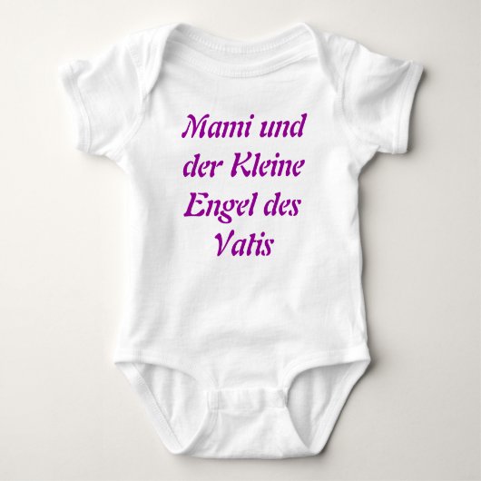 Body Mami und der Kleine Engel des Vatis, Allemand (Devant)