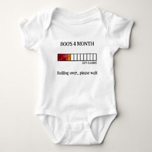 Body manche courte Fun Watercolor Bébé   4 Mois