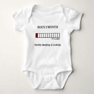 Body manche courte Funny Watercolor Bébé Étape   1