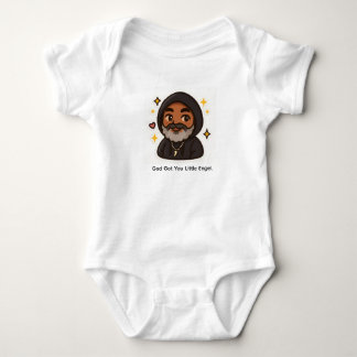 Body manche longue en jersey pour bébé – Douce et