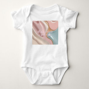 Body manches bébé en graphique stylé