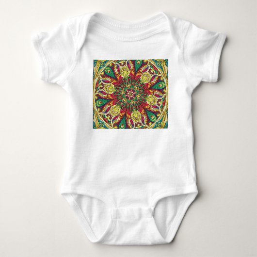 Body Mandala Bandana : Conception Vintage Sans Couche. (Devant)