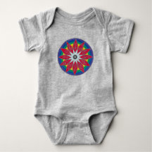 Mandala de fleur géométrique piñata